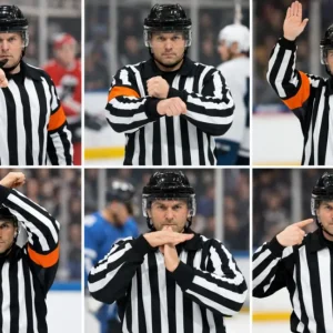 Штрафы в хоккее: виды удалений и жесты судей