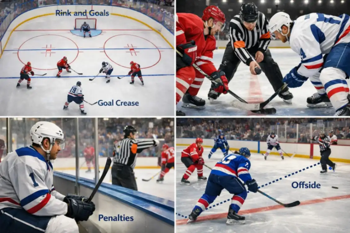 Штрафы и нарушения в хоккее