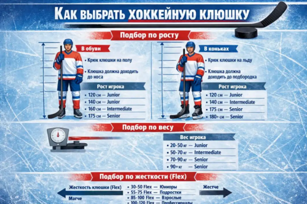 Как выбрать жесткость клюшки (Flex)