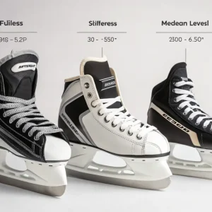 Как выбрать хоккейные коньки: полнота, размер и уровень жесткости