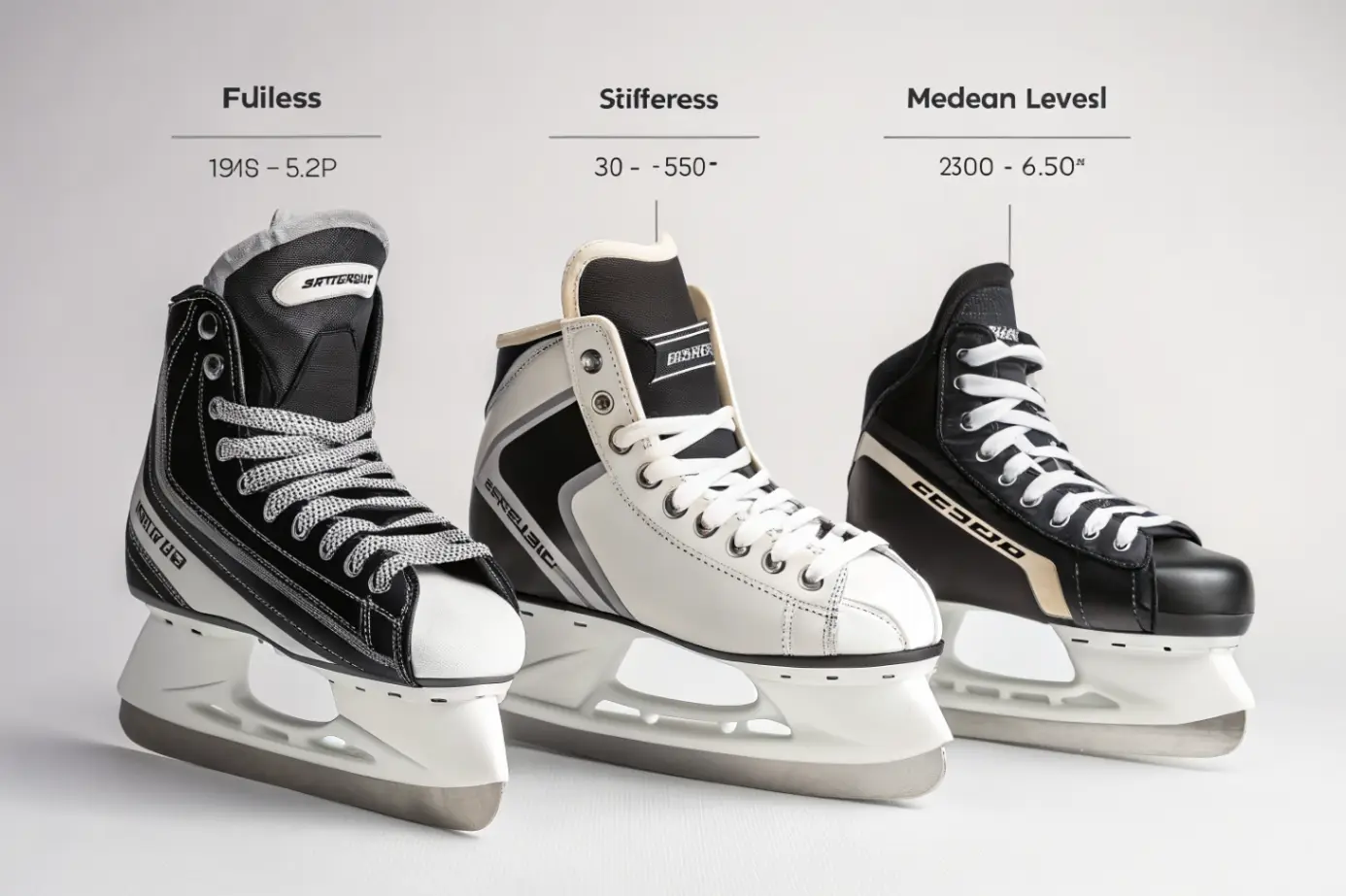Как выбрать хоккейные коньки: полнота, размер и уровень жесткости