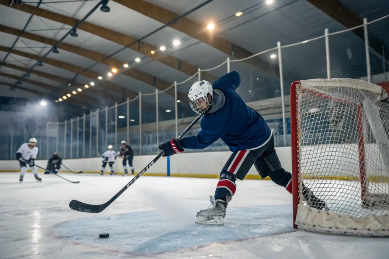 Бросок в касание: техника One Timer