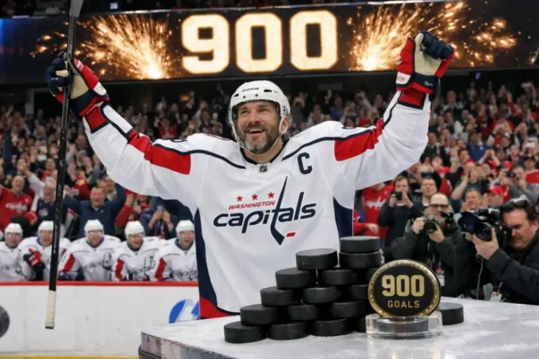 Овечкин забил 900-й гол в НХЛ и установил рекорд