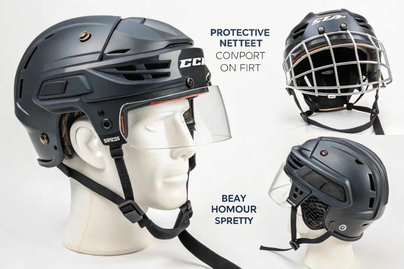 Как должен сидеть хоккейный шлем: основные правила посадки