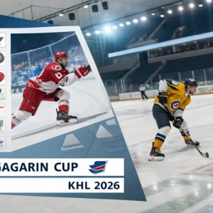 Плей-офф КХЛ 2026: сетка турнира и фавориты Кубка Гагарина