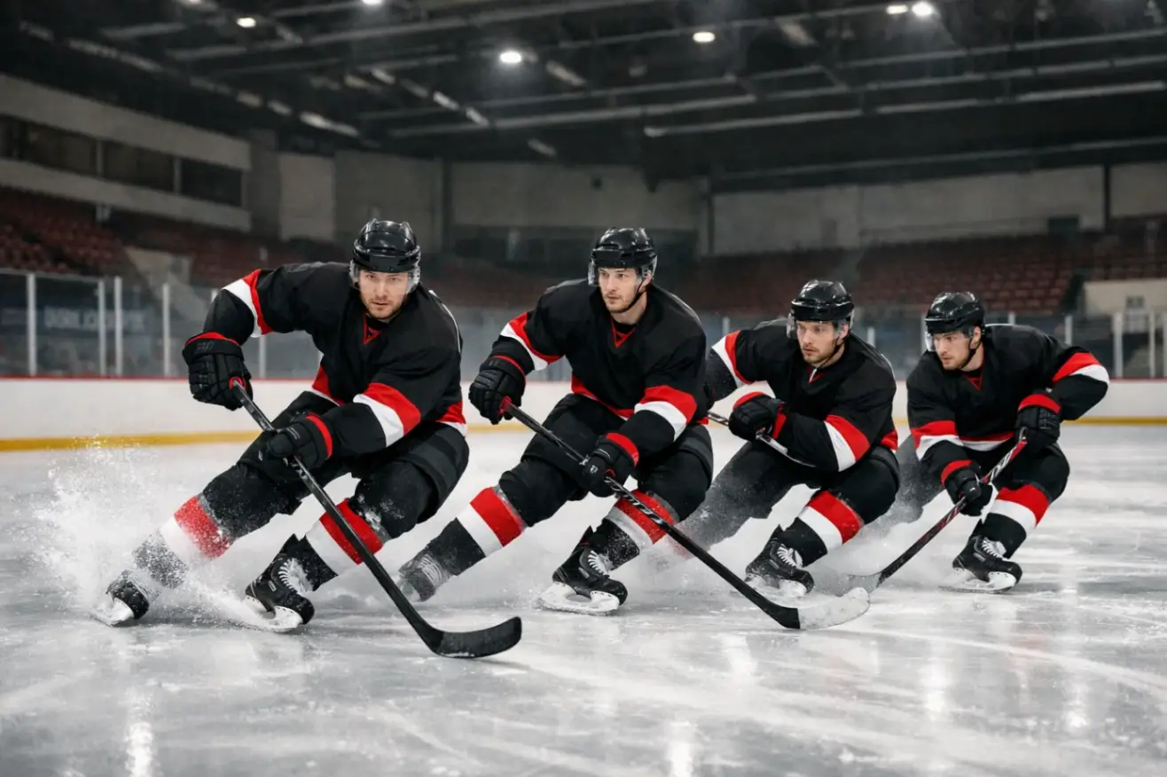 Техника эффективного катания на коньках для хоккеистов