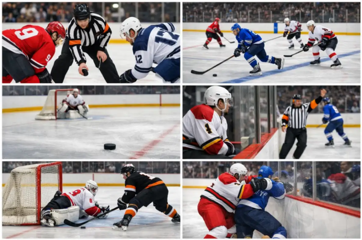 Правила хоккея с шайбой для новичков просто